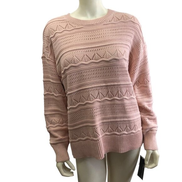 DESIGN 365 POINTELL CREW NECK SWEATER SIZE MD NEW WITH TAG - Picture 6 of 7